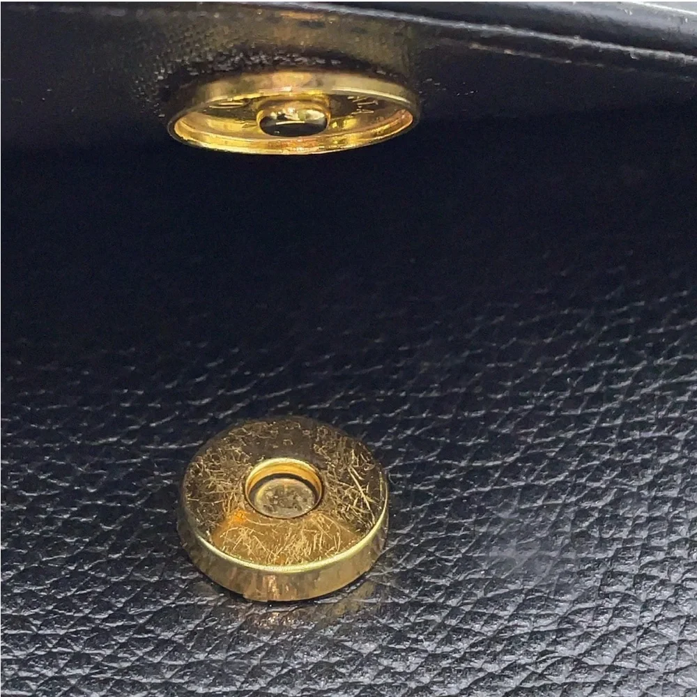 XSOLDX Burberry Vintage Inner Nova check Black Leather Shoulder or crossbody Bag - Picture 8 of 12